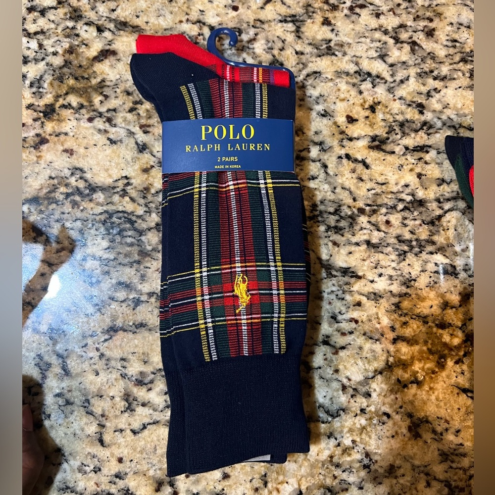 Polo Ralph Lauren dress socks (2pair)